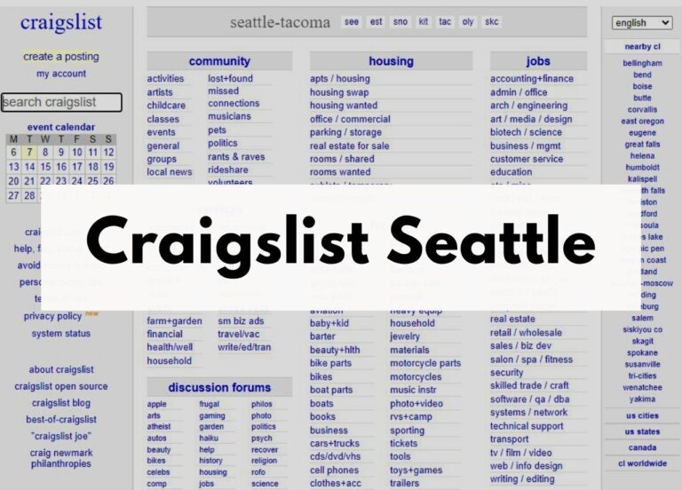 craigslist seattle