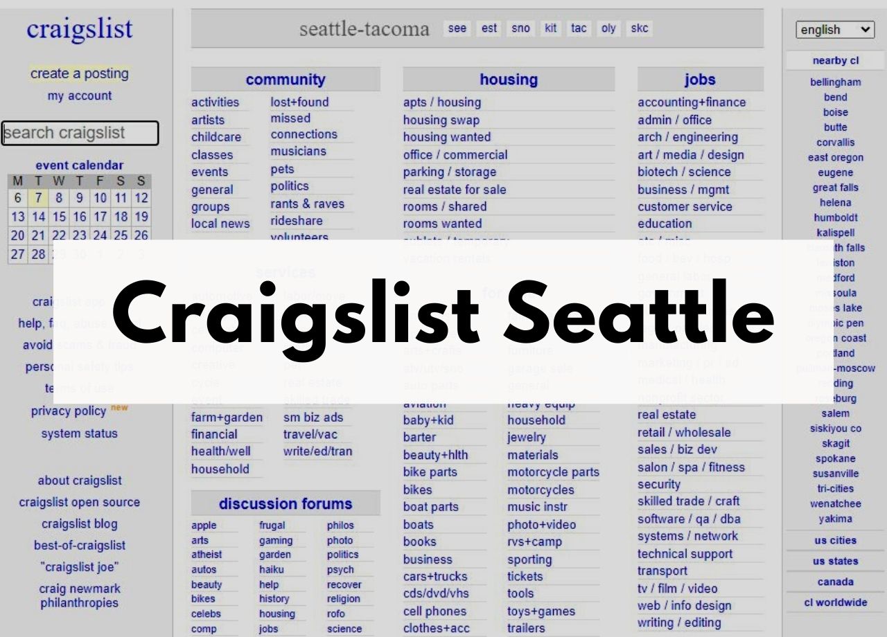 craigslist seattle