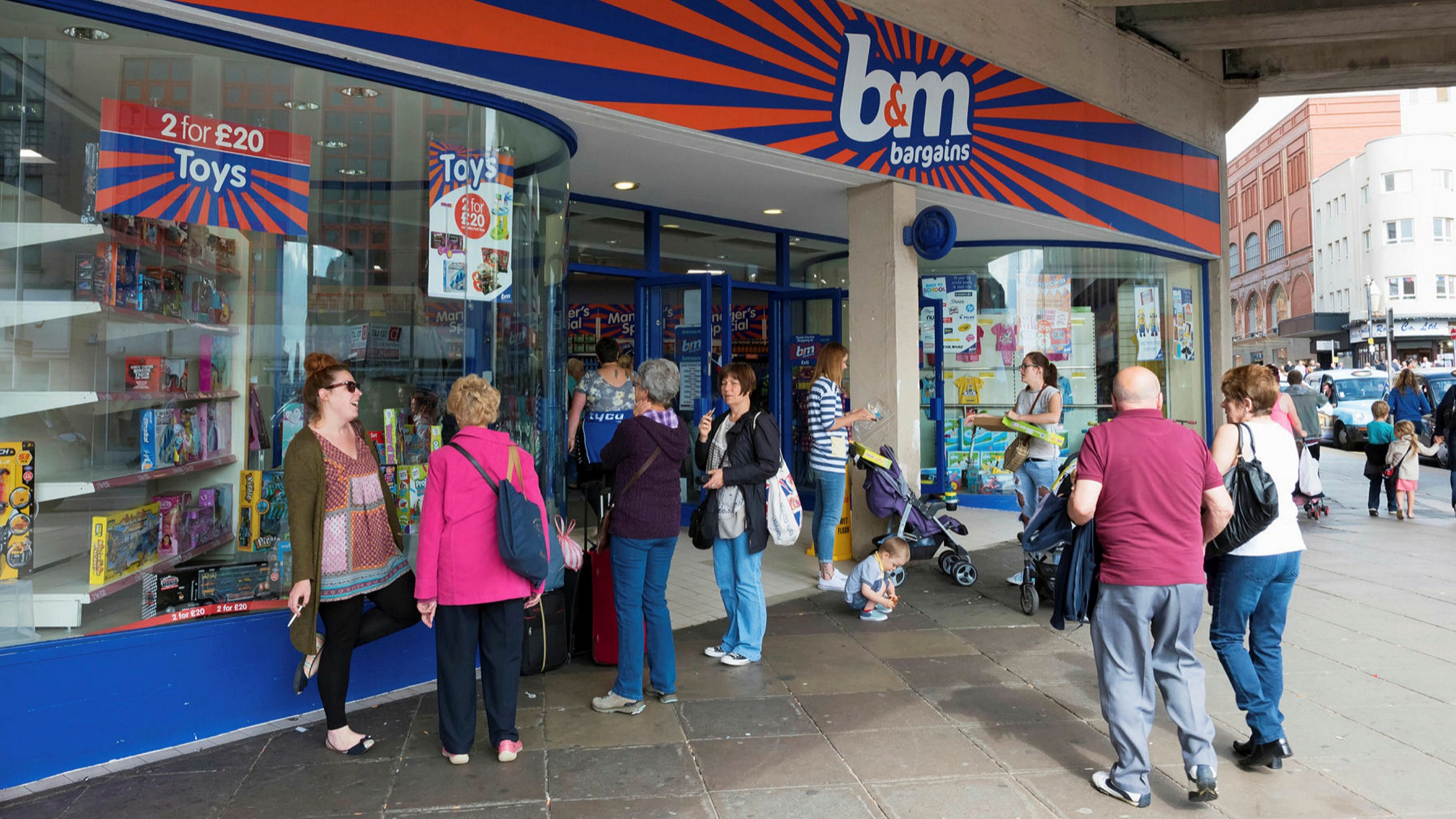 b and m