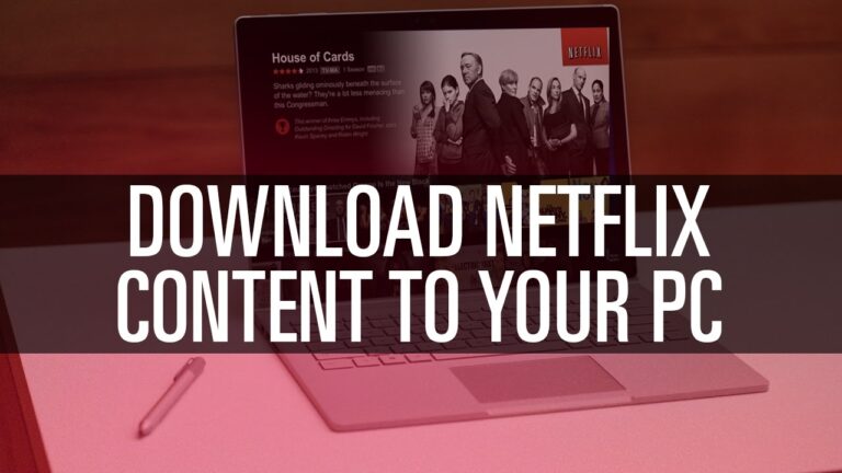 download movies from Netflix