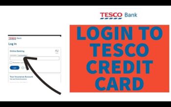 Tesco credit card login