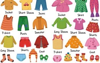 Different types of clothing stickers