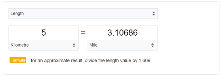 how many miles is a 5k