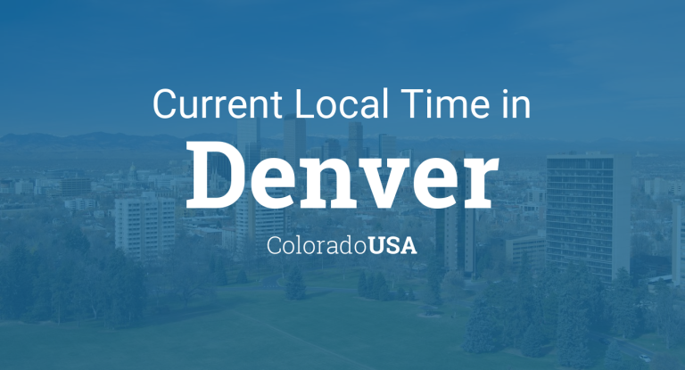 What Time Is It In Colorado