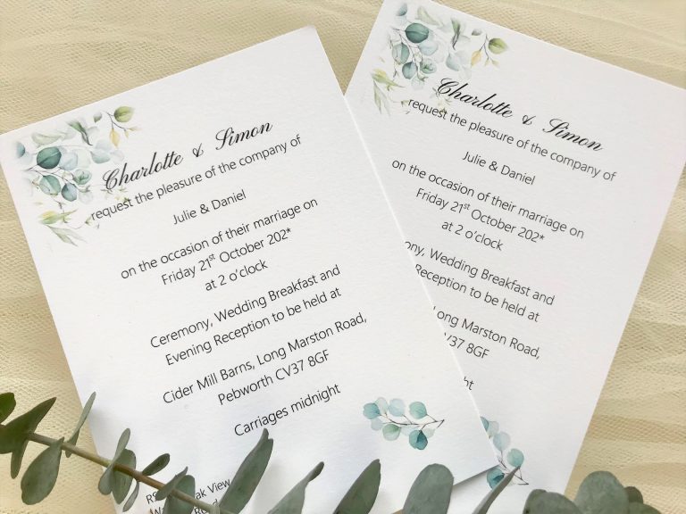 Wedding Invitations