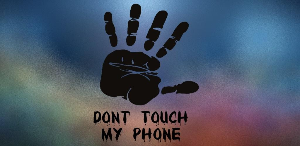 Don't Touch My Phone Wallpaper Anime