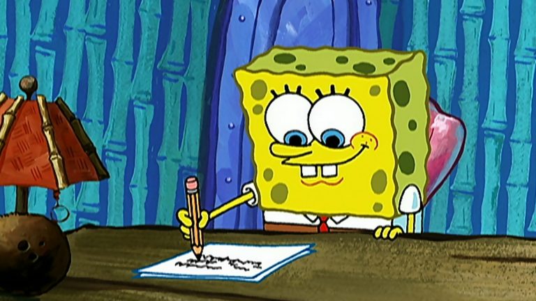 SpongeBob Essay Meme