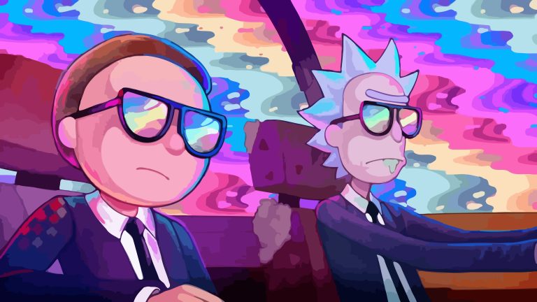 Rick and Morty Wallpaper 4K Phone