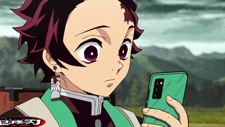 Tanjiro Meme Phone