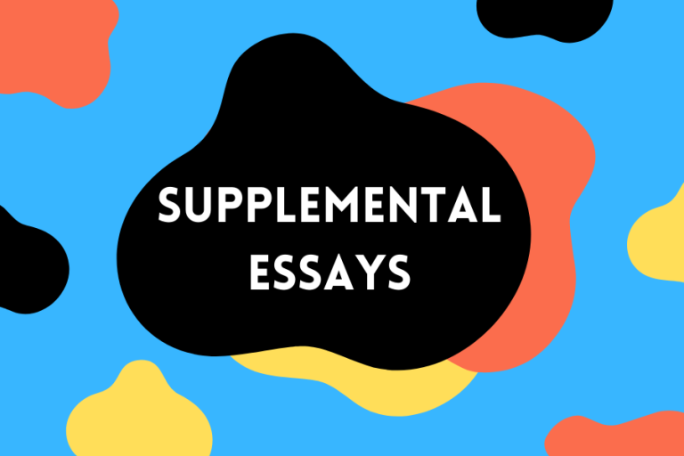 Supplemental Essay