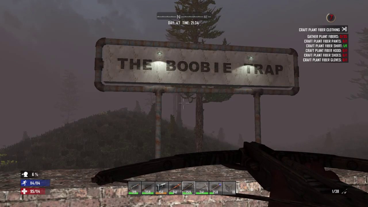 7 Days to Die Landmine PvP Trap